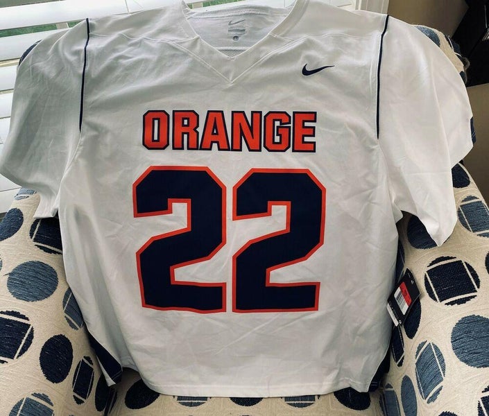 Syracuse Orange NCAA Nike Authentic Syracuse Lacrosse Adult Team Jersey NWT!