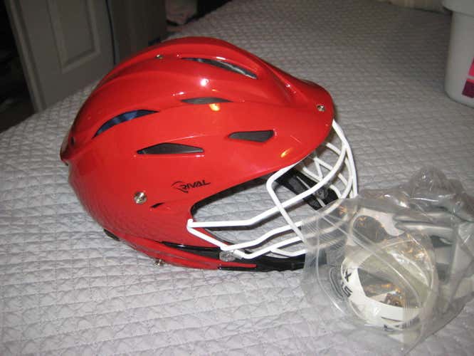 STX Rival lacrosse helmet NEW L/XL adult Cornell