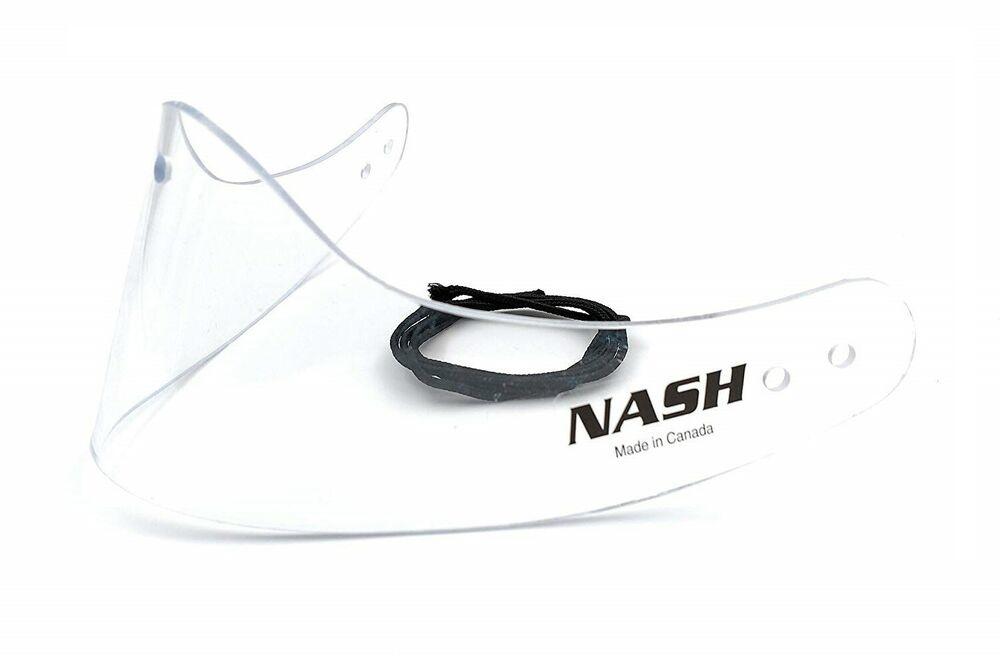 New hockey goalie mask neck guard lexan dangler V-shape plastic throat protector