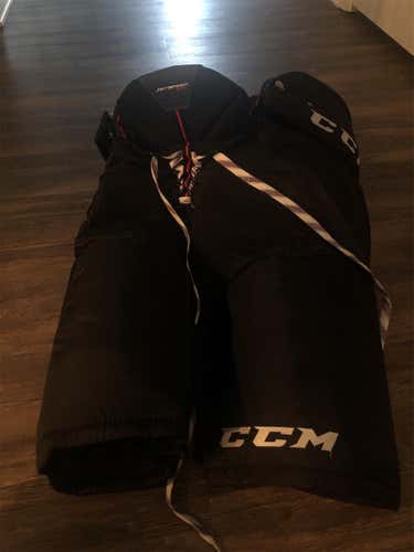 Black Senior Large CCM JetSpeed FT1  Hockey Pants