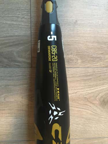 Used USSSA Certified 2020 DeMarini Composite CF Zen Bat (-5) 27 oz 32"