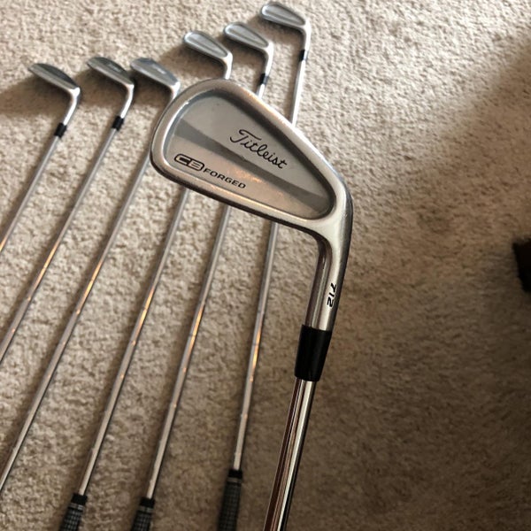 Men's Right Handed Stiff Flex Steel Shaft Iron Set