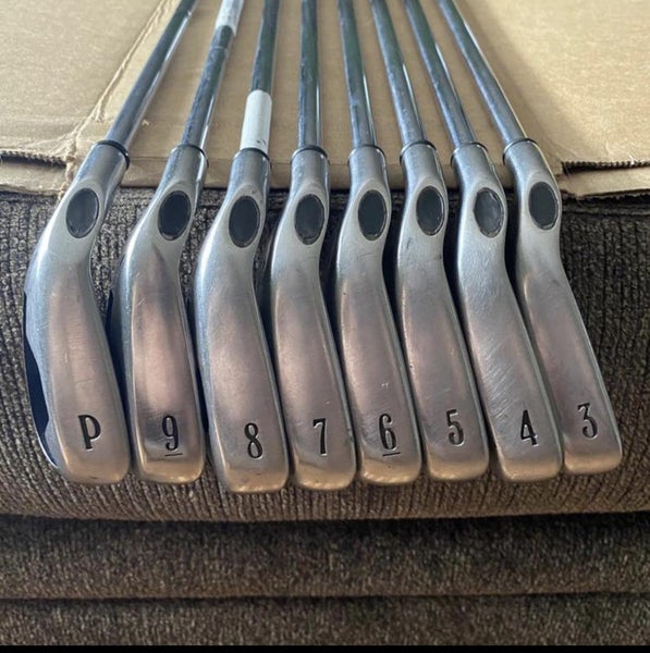 Men's Left Hand X-18 Regular Flex Steel Shaft Iron Set