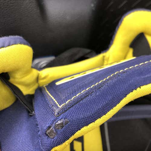 Blue Intermediate Small CCM Premier R1.9 Hockey Goalie Pants