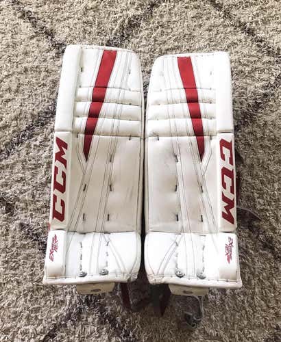 33 + 2.5 CCM Extreme Flex II Goalie Leg Pads Sr