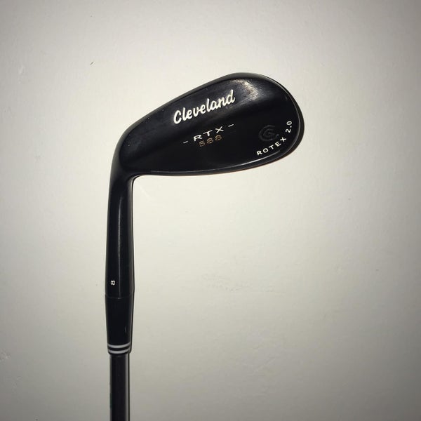 Cleveland 588 RTX 2.0 Black Satin Wedge LEFT HAND