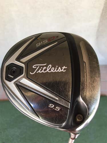 Men's Right Handed 915D3 Stiff Flex 9.5 Loft Driver