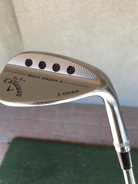 Men's Right Handed Mack Daddy 4 Stiff Flex Steel Shaft Wedge