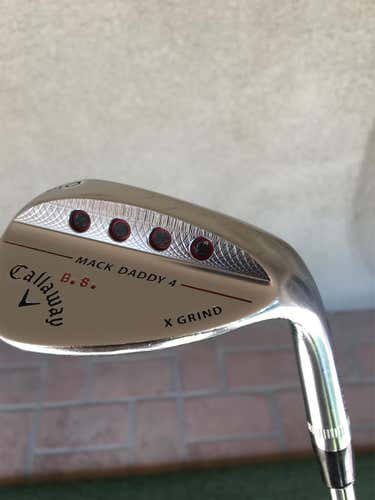 Men's Right Handed Mack Daddy 4 Stiff Flex Steel Shaft Wedge