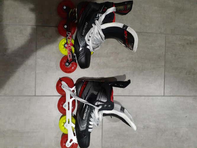 New Senior Bauer Vapor 2X Pro Inline Skates Regular Width Size 7