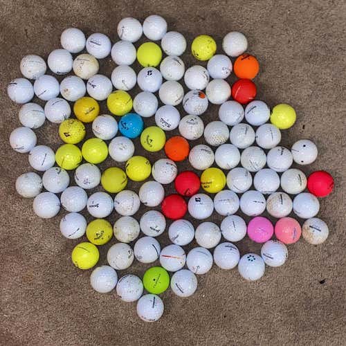 100 Used Assorted Balls (make offers, Price Is Flexible)