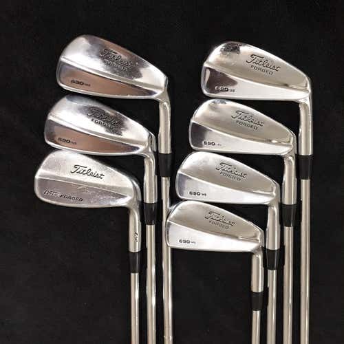 Men's Right Handed 690 MB Forged Stiff Flex Steel Shaft Iron Set