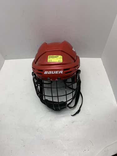 Used Bauer Fm2000 L Lg Ice Hockey Helmets