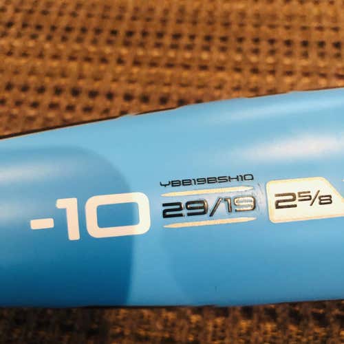 Kid Pitch (9YO-13YO) Hybrid Beast Speed Hybrid (-10) 19 oz 29" Bat