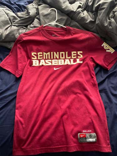 Florida State Baseball Garnet Men's Small Nike Shirt