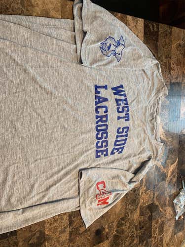 West Side Lacrosse Gray Shooter Shirt