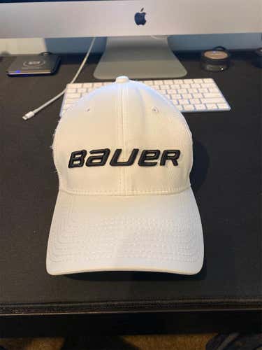 White Men's Large Bauer Hat