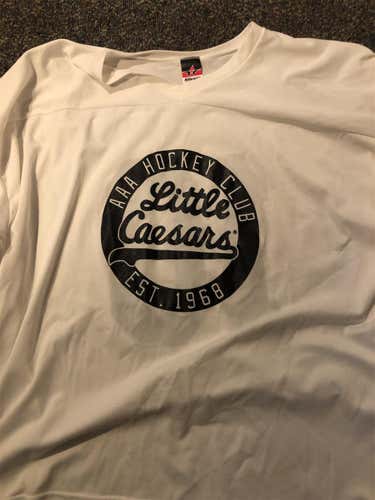White Little Caesars Practice Jersey