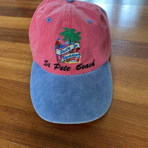 St. Pete Beach Velcro Back Dad Hat