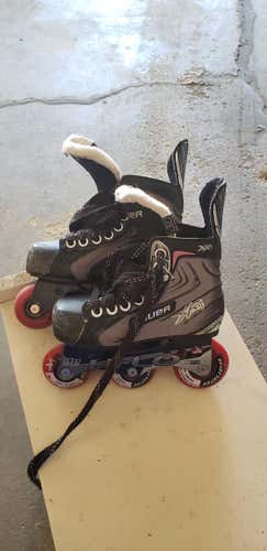 Used Youth Bauer Inline Skates Regular size 10