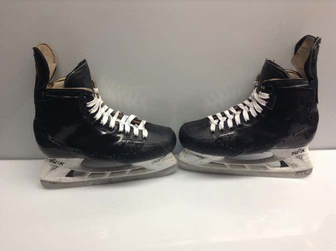 VH FOOTWEAR Custom Pro Stock Ice Hockey Skates 8 CUSTOM NHL PIRRI USED (3046)