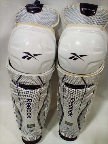 Used Reebok 17" Ice Hockey Shin Guards