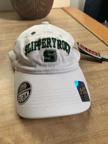 Slippery Rock University Stretch Fitted Hat, Brand New With Tags
