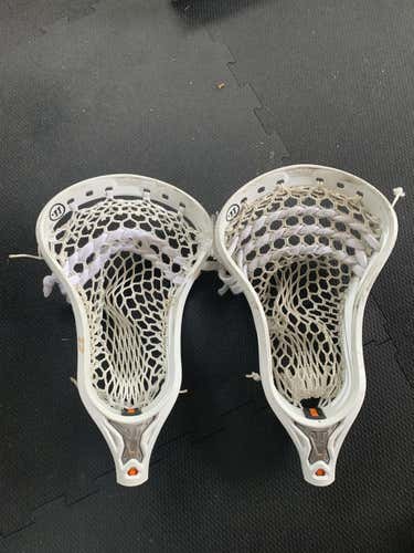 White Used Warrior Strung Burn 2 Head