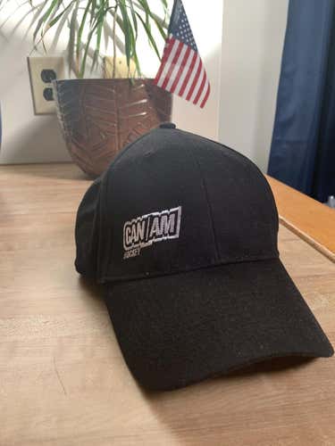 CAN/AM Hockey Tournament Cap with Velcro Closure for Fit