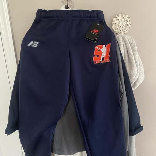 Blue Unisex Large New Balance Pants