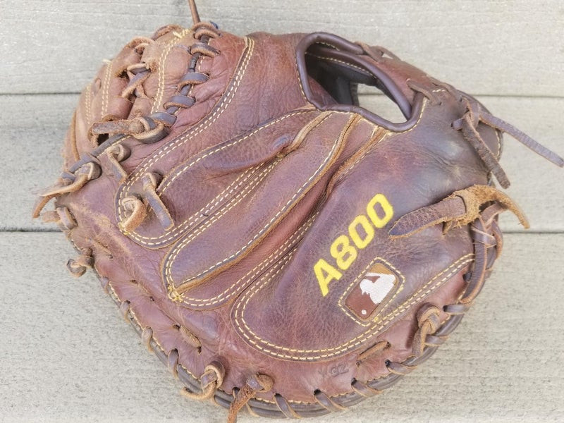 Used Wilson Right Hand Throw Catcher's Glove 33"
