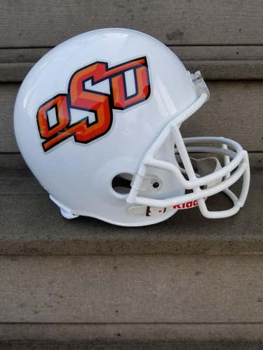 New Riddell Oklahoma State (OSU) fullsize replica football helmet