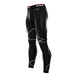 New 1- CCM   Pro Cut Resistant Senior Goalie Compression Pant SR SIZE M 1- Bauer 2017 premium compre