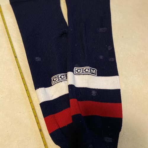 Blue Senior XL CCM Pro Stock Socks