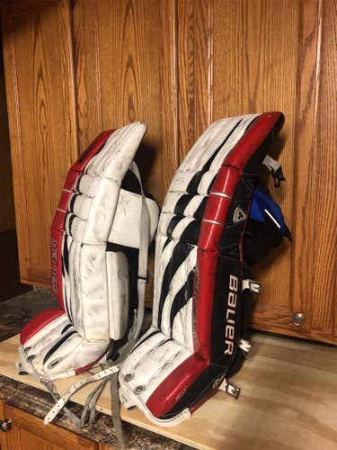 Junior 30" Bauer Reactor 2000 Goalie Leg Pads