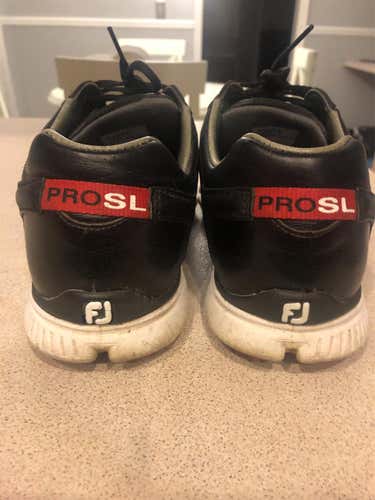 Black Men's Size 9.0 (Women's 10) Footjoy Golf Shoes