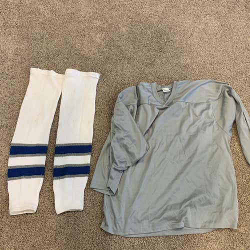 Gray Men's Large CCM Jersey