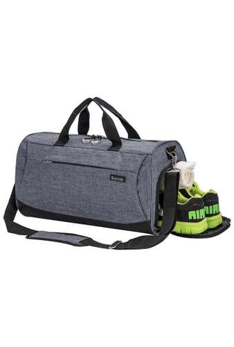 Kuston Sports Small Gym Bag for Men and Women Travel Duffel Bag Workout Bag with Shoes Compartment