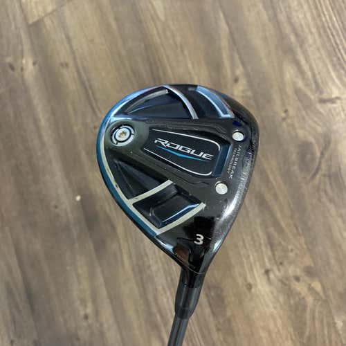 Used Right Handed Rogue Stiff Flex 3 Wood Fairway Wood
