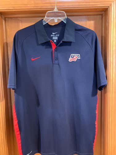 Nike USA Hockey Golf Shirt