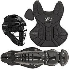 Rawlings Players Series Junior Catcher's Set BLACK age 9 and under