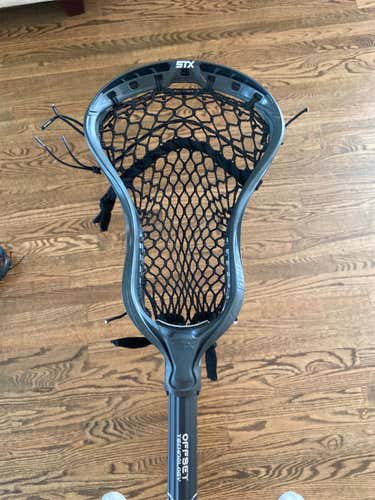 Black New Attack & Midfield Strung Stallion Omega Head