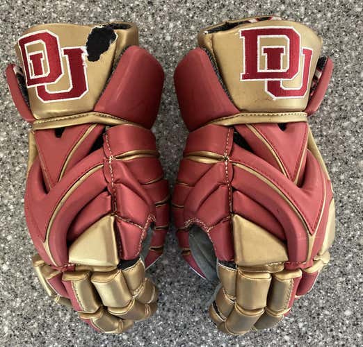 Denver University Warrior Rabil Lacrosse Gloves 13"