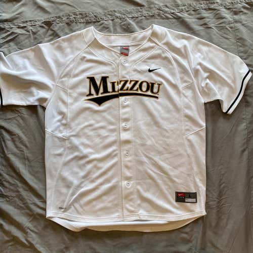 Mizzou Baseball Men's Large Nike Jersey