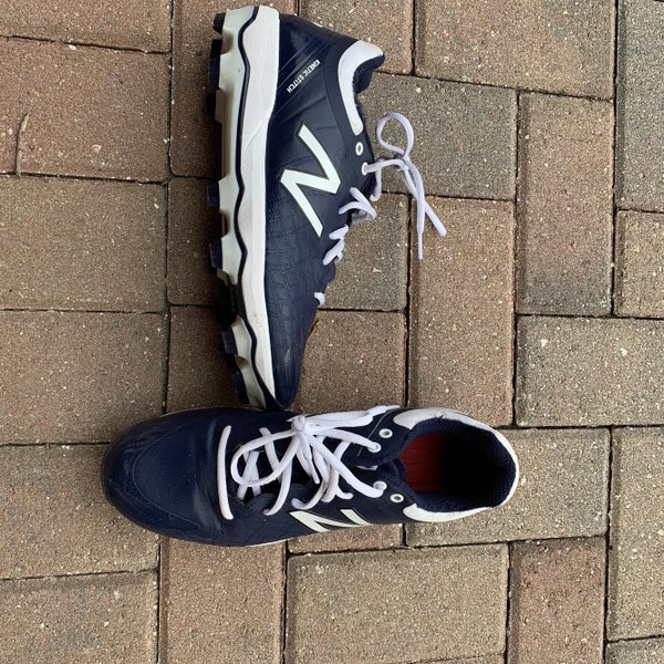 Blue Men's Molded Cleats High Top