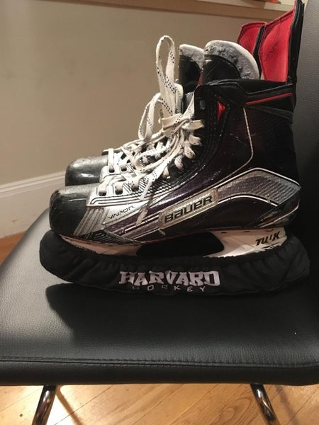 Harvard Men's Hockey Senior Bauer Vapor 1X Hockey Skates Regular Width Pro Stock Size 8