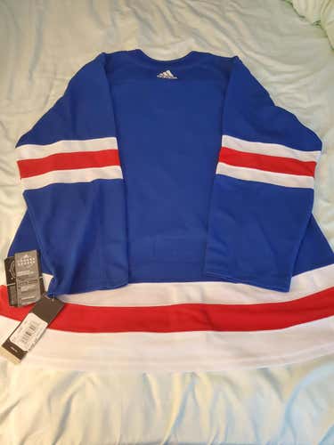 Blue New Adult Men's Size 52 Adidas Jersey