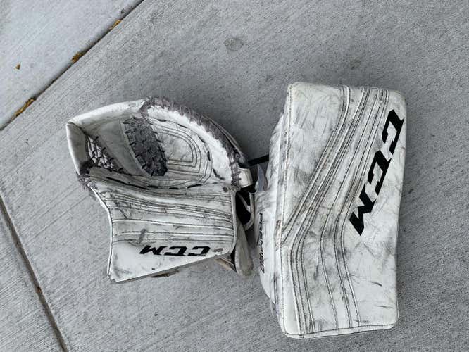 White Used Intermediate CCM Regular Premier R1.9
