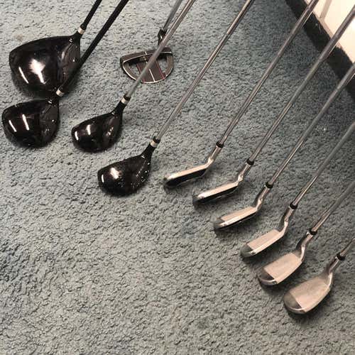 Men's Left Hand Zevo Regular Flex 10 Pieces Clubs (Full Set)