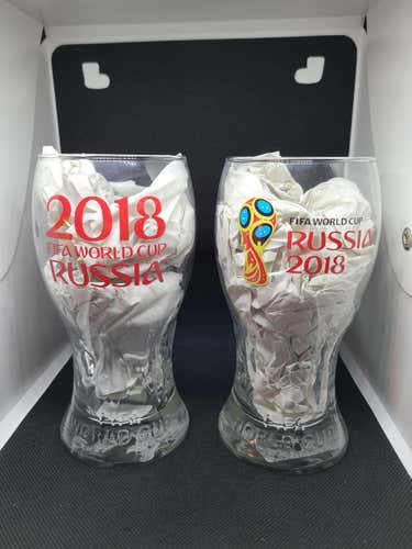 Pair of 2018 FIFA World Cup Collectible Glasses